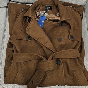 Fashion Classic Brown Trench Coat